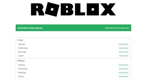 roblox servers status.
